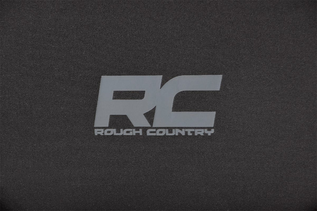 Rough Country Seat Cover Jeep Neoprene Seat Cover Set Black 13-18 Wrangler JK 2 Door Rough Country - 91007