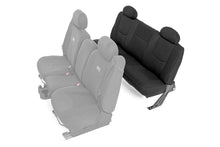 Load image into Gallery viewer, Rough Country Seat Cover Neoprene Rear Seat Cover Black 99-06 Silverado/Sierra 1500 Rough Country - 91014