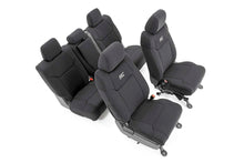 Load image into Gallery viewer, Rough Country Seat Cover Toyota Neoprene Front and Rear Seat Covers 14-20 Tundra Crew Cab Rough Country - 91027A
