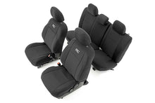 Load image into Gallery viewer, Rough Country Seat Cover Tacoma Neoprene Front and Rear Seat Covers For 16-Pres Toyota Tacoma Crew Cab Rough Country - 91031