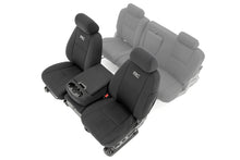 Load image into Gallery viewer, Rough Country Seat Cover GM Neoprene Front Seat Covers Black (07-13 1500/11-13 2500) Rough Country - 91032