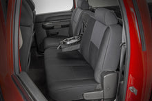 Load image into Gallery viewer, Rough Country Seat Cover GM Neoprene Front and Rear Seat Covers Black (07-13 1500/11-13 2500) Rough Country - 91033