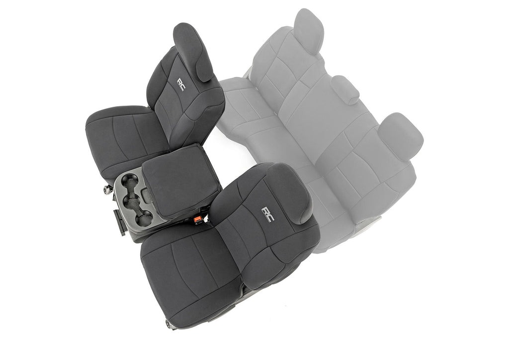 Rough Country Seat Cover Seat Covers Bucket Seats Front Row Ram 2500 2WD/4WD (19-23) Rough Country - 91042