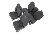 Load image into Gallery viewer, Rough Country Seat Cover Seat Covers Front Row and Rear Row Bench Jeep Grand Cherokee WK2 2WD/4WD (11-22) Rough Country - 91046