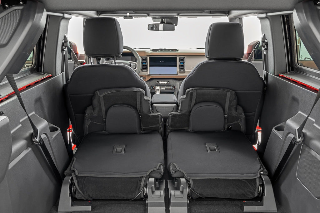 Rough Country Seat Cover Seat Covers Bucket Seats Front Row and Rear Row Ford Bronco 2 Door (21-23) Rough Country - 91050