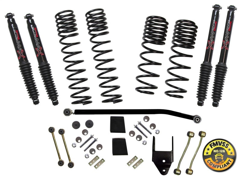 Skyjacker Lift Kits Skyjacker 2018 Jeep Wrangler JL 4 Door 4WD (Non-Rubicon) Long Travel 2 Stage 3.5in-4in Coil System