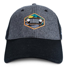 Load image into Gallery viewer, JEDCo Hat Black / One Size Fits Most Jeep - Through The Mountains Hat