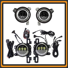 Load image into Gallery viewer, Quake LED Headlight Jeep Wrangler JL/Gladiator 9 Inch HD Headlights 4 Inch HD Fog Lights - QTE915