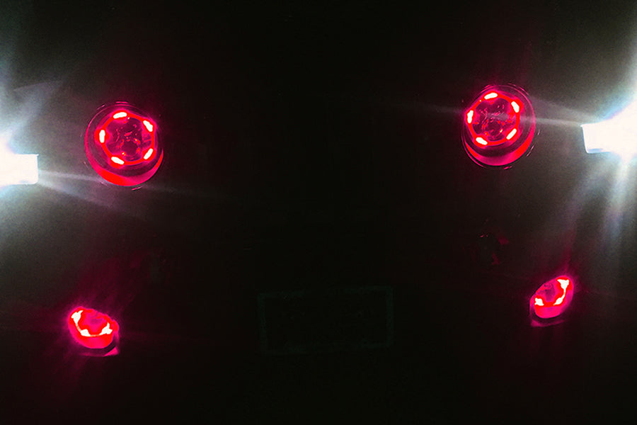 Quake LED Fog Light Jeep Wrangler JL/Gladiator 4 Inch HD Fog Lights - QTE916