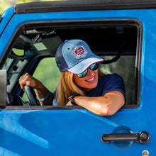 Load image into Gallery viewer, JEDCo Hat Blue Jeep - American Original Shield Hat