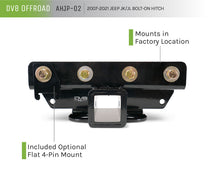 Load image into Gallery viewer, DV8 Offroad Hitch Receivers DV8 Offroad 07-21 Jeep Wrangler (JK/JL) Bolt-On Hitch w/o Lights