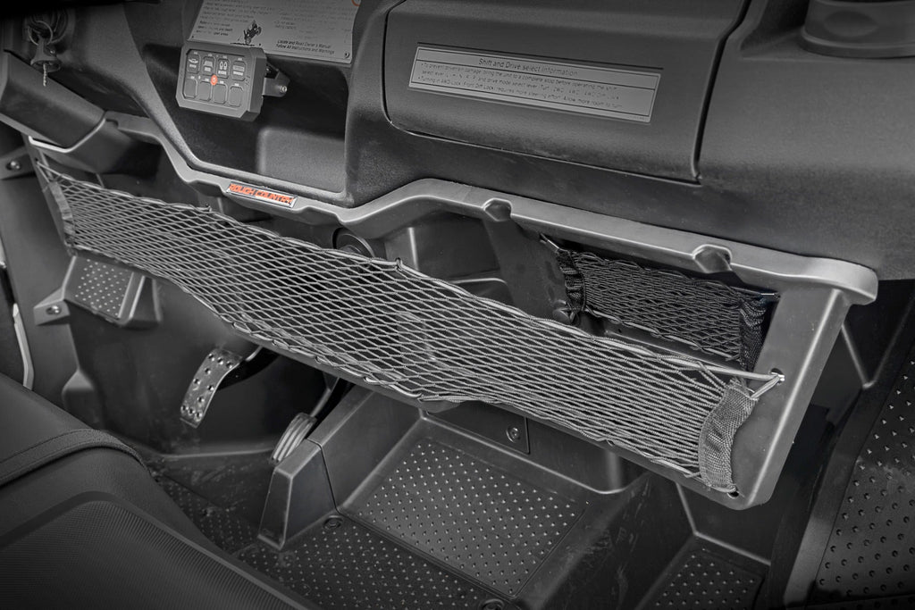 Rough Country Storage Box Tray Storage Tray Under Dash 16-22 Honda Pioneer 1000 4WD Rough Country - 92049