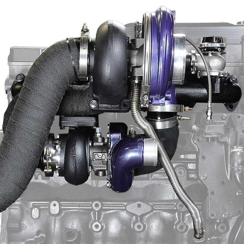 ATS Diesel Turbo Kits ATS Diesel 98.5-02 Dodge Cummins 5.9L Aurora 3000/5000 Compound Turbo Kit