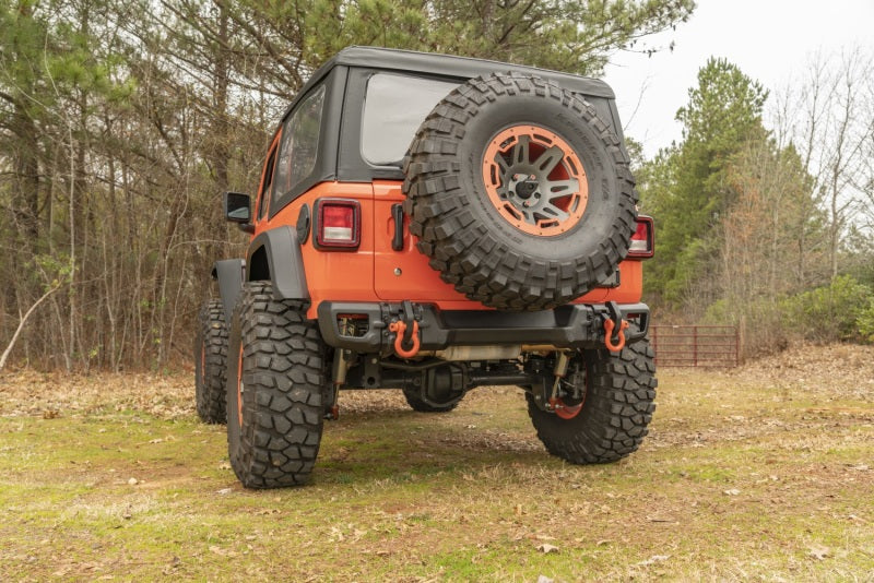 Rugged Ridge Bumpers - Steel Rugged Ridge 18-20 Jeep Wrangler JL Arcus Rear Bumper
