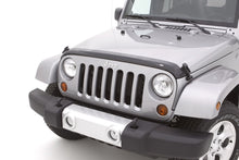 Load image into Gallery viewer, AVS Hood Deflectors AVS 07-18 Jeep Wrangler Unlimited Aeroskin Low Profile Acrylic Hood Shield - Smoke