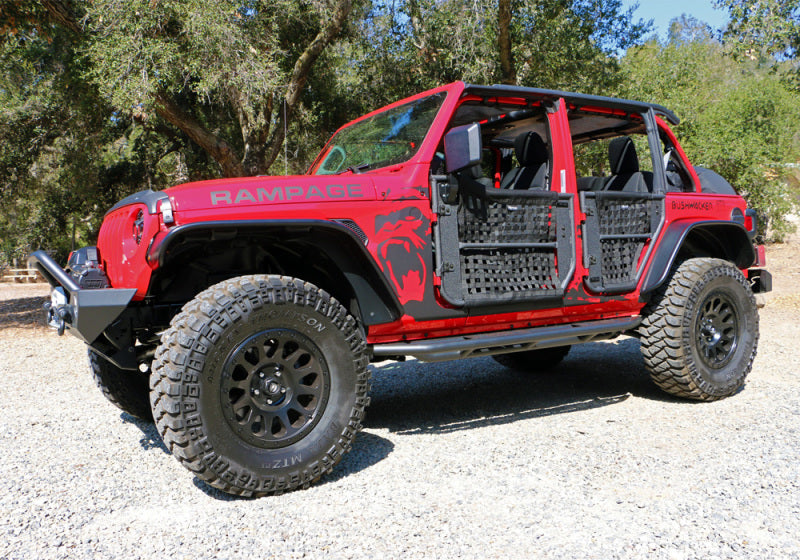 Rampage Exterior Trim Rampage 2018-2019 Jeep Wrangler(JL) Unlimited Sport 4-Door Trail Doors - 4Dr - Black
