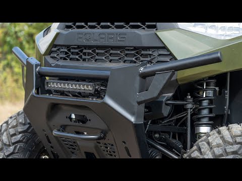 Rough Country LED Light Bars Polaris 12-Inch LED Bumper Kit Black Series 19-20 Ranger Rough Country - 93014