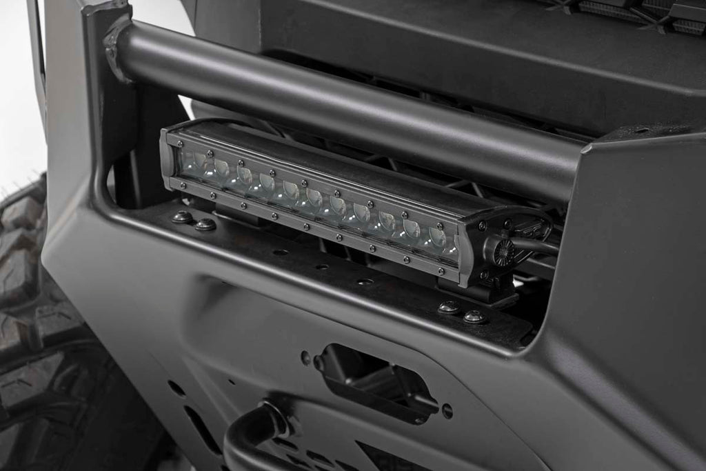 Rough Country LED Light Bars Polaris 12-Inch LED Bumper Kit Black Series 19-20 Ranger Rough Country - 93014