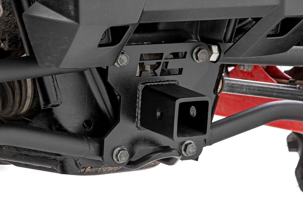Rough Country Receiver Hitch Polaris 2.0 Inch Receiver Hitch Plate 14-20 RZR 1000 Rough Country - 93039