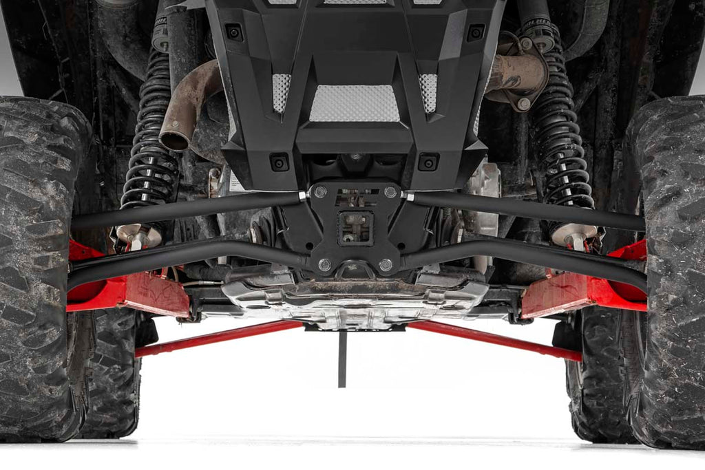 Rough Country Receiver Hitch Polaris 2.0 Inch Receiver Hitch Plate 14-20 RZR 1000 Rough Country - 93039