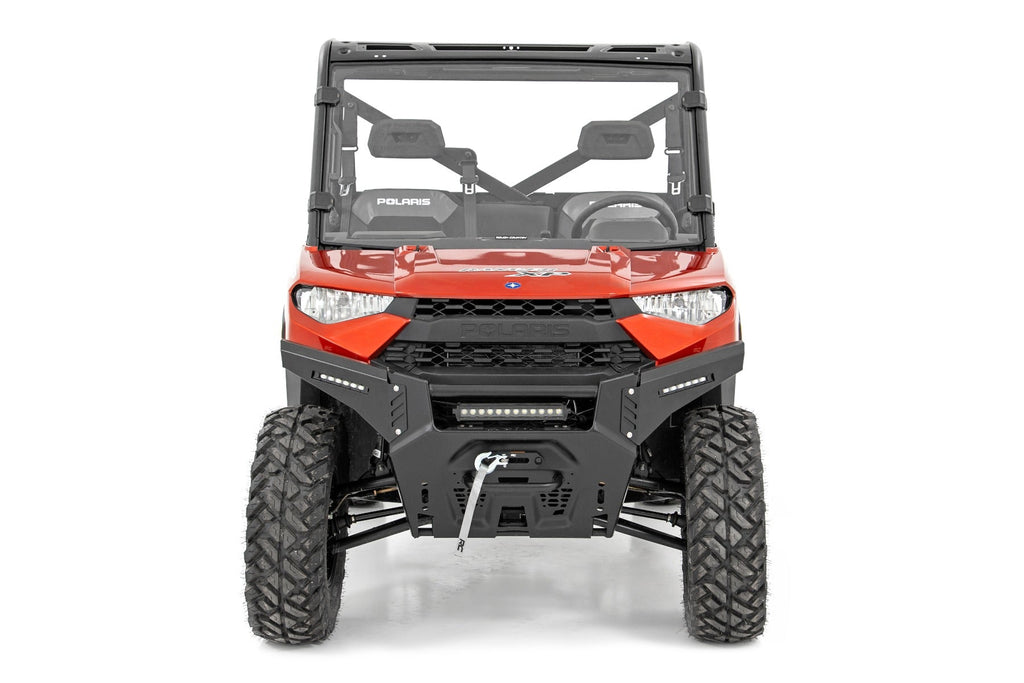 Rough Country Bumper Plate Polaris Front Bumper Panels w/ 6.0 Inch LED Light Bars (13-19 Ranger) Rough Country - 93044