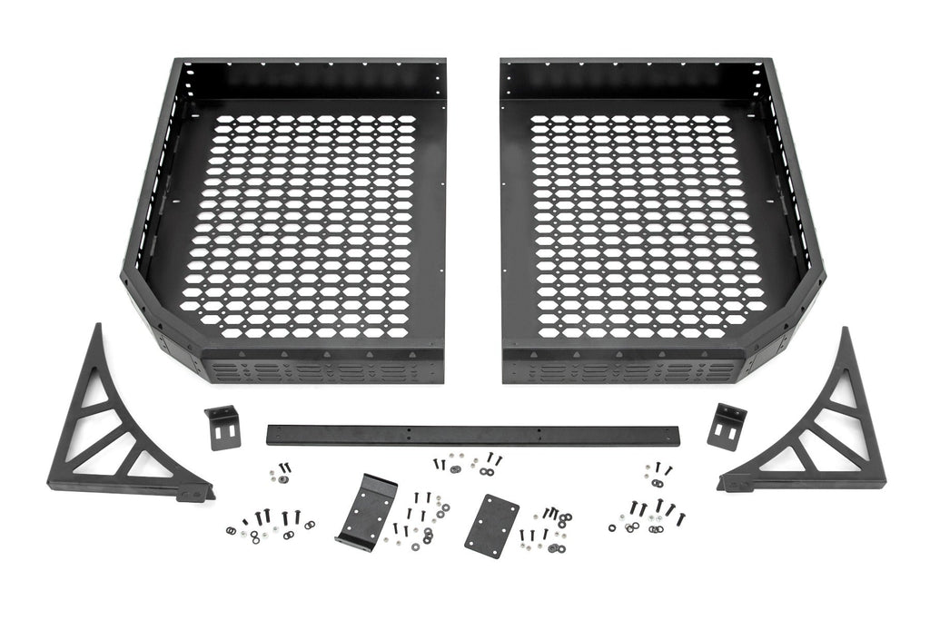 Rough Country Cargo Rack Polaris Rear Cargo Rack w/o Cube Lights (19-20 Ranger 1000XP) Rough Country - 93050