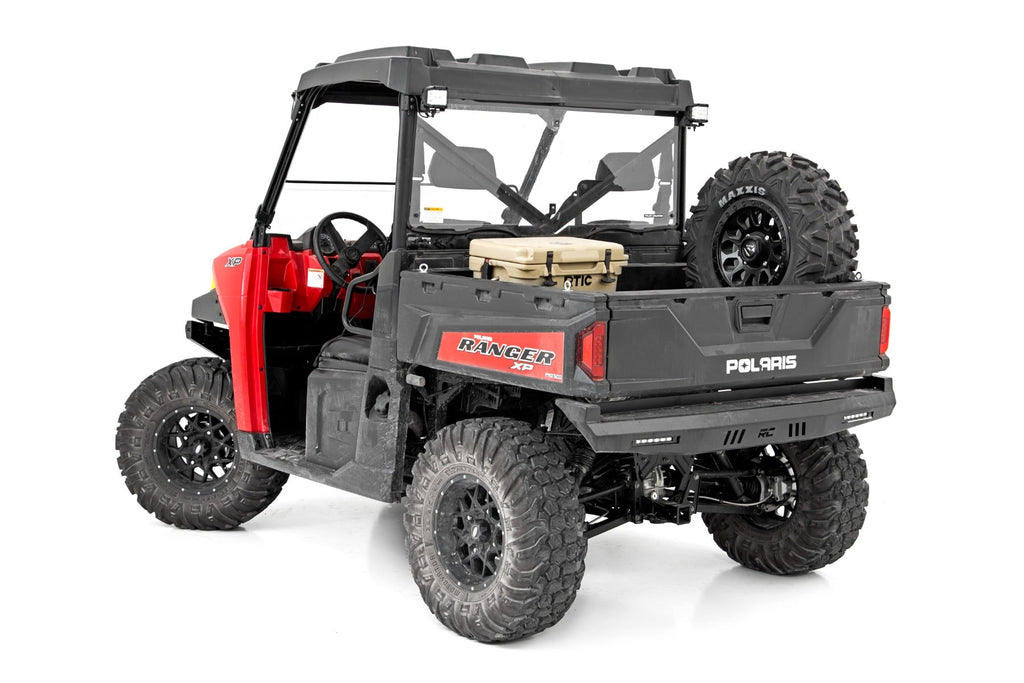 Rough Country Spare Tire Carrier Spare Tire Carrier Bed Side Mount 16-22 Polaris Ranger 1000XP/13-21 Ranger 900XP Rough Country - 93089