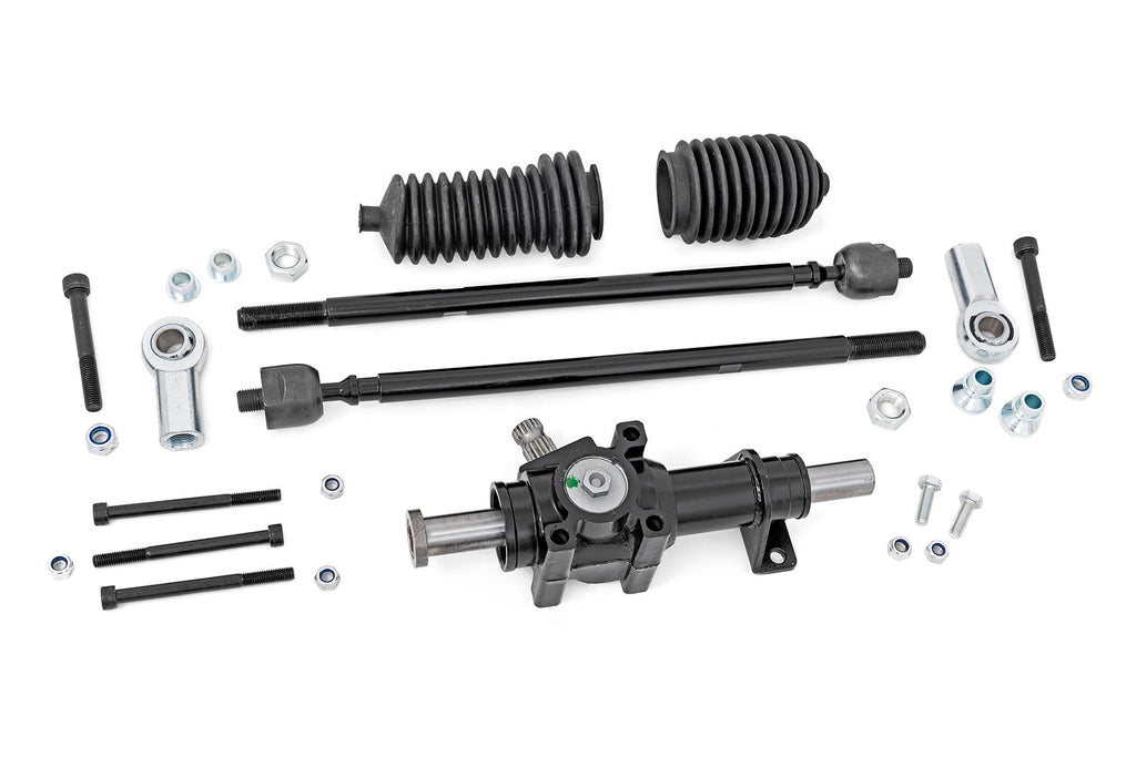 Rough Country HD Steering Rack and Pinion Heavy Duty 2017 Polaris Ranger XP 1000/17-18 Ranger XP 1000 Crew Rough Country - 93115