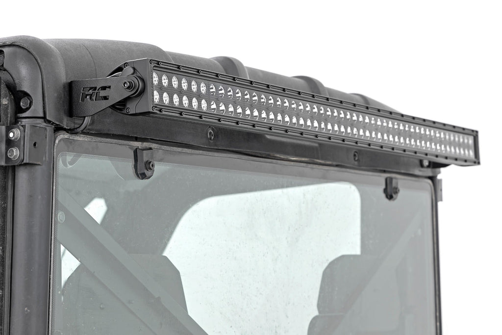 Rough Country LED Light Bars LED Light Rear Mount 50 Inch Dual Row Black Pair 14-22 Polaris Ranger 1000XP Rough Country - 93124