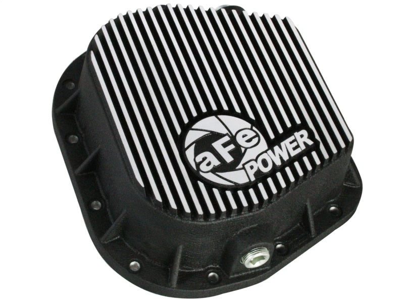 aFe Diff Covers aFe Power Rear Differential Cover (Machined) 12 Bolt 9.75in 11-13 Ford F-150 EcoBoost V6 3.5L (TT)