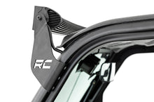 Load image into Gallery viewer, Rough Country LED Light Bars LED Light Front Mount 50 Inch Single Row Black Pair with Factory Wiper 14-22 Polaris Ranger 1000XP Rough Country - 93128