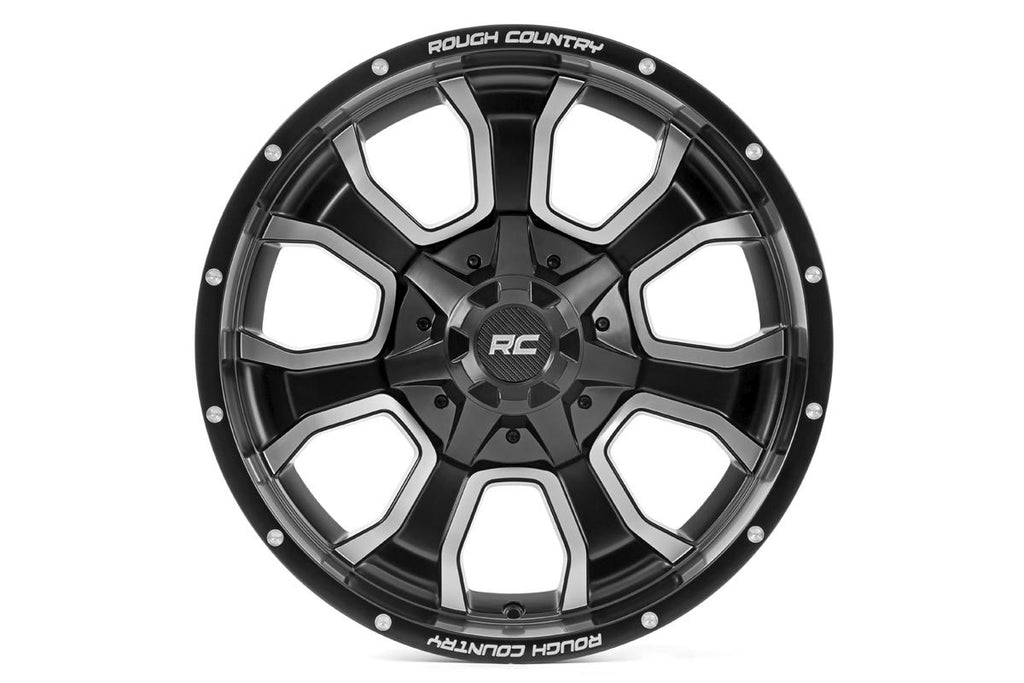 Rough Country Aluminum Wheels One-Piece Series 93 Wheel, 20x10 8x6.5 Rough Country - 93201010