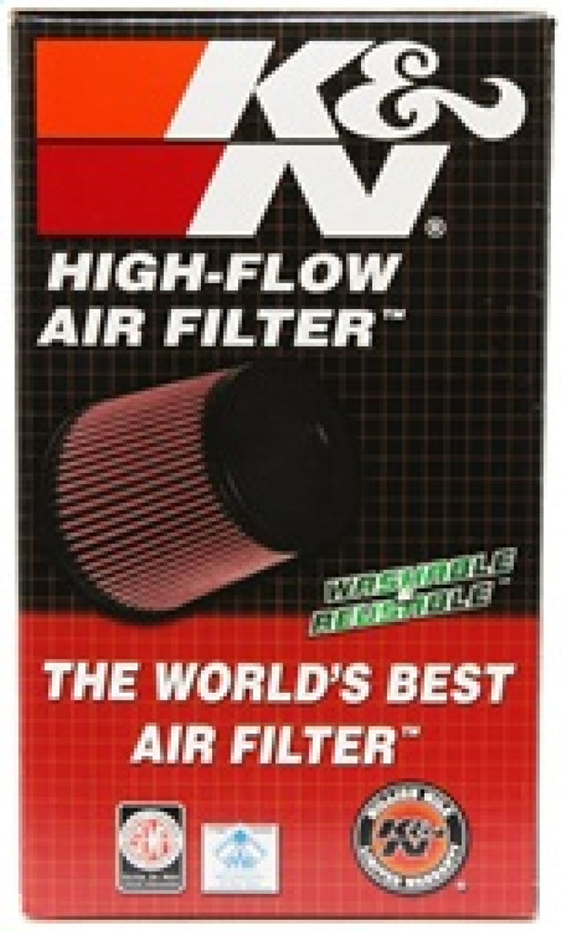 K&N Engineering Air Filters - Universal Fit K&N Universal Round Tapered Filter 3 inch FLG / 5 inch Bottom / 4 inch Top / 7 7/8 inch Height