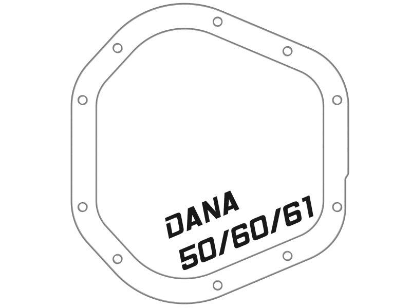 aFe Diff Covers aFe Pro Series Dana 60 Front Differential Cover Black w/ Machined Fins 17-20 Ford Trucks (Dana 60)