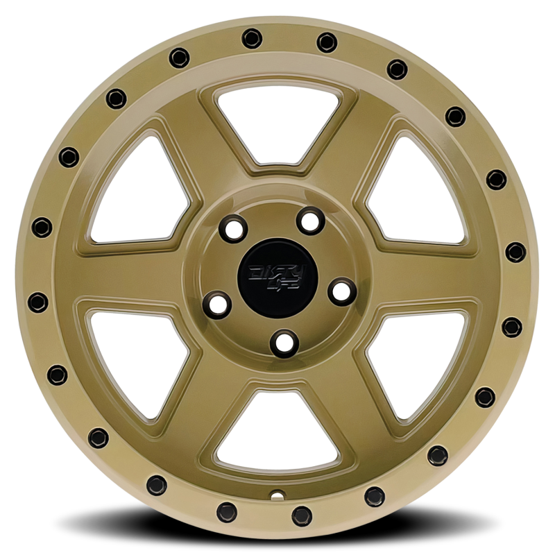 Dirty Life Wheels - Cast Dirty Life 9315 Compound 17x9 / 6x139.7 BP / -12mm Offset / 106mm Hub Desert Sand Wheel