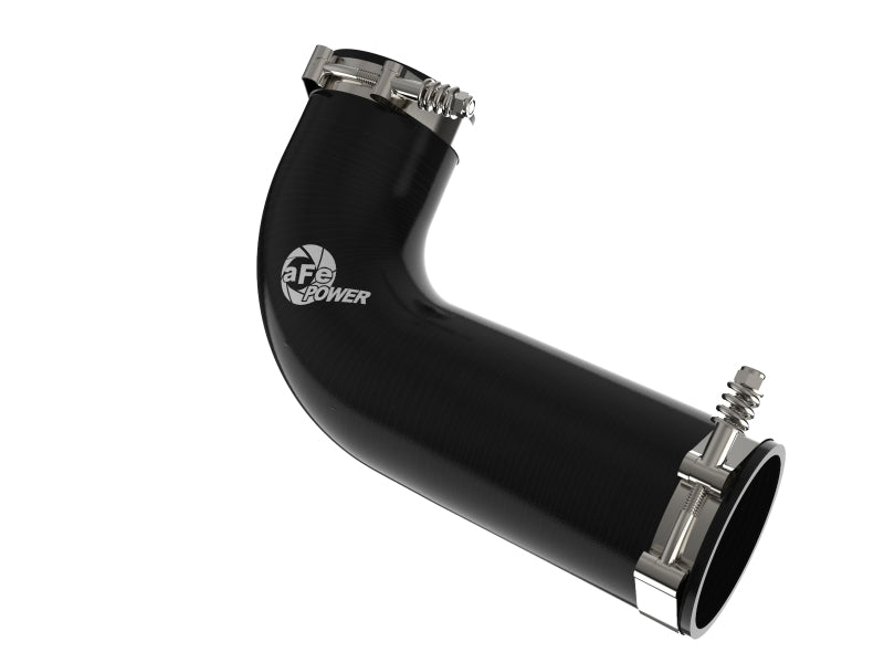 aFe Intercoolers afe 08-10 Ford Trucks V8-6.4L (td) BladeRunner 3 IN Aluminum Hot Charge Pipe - Black