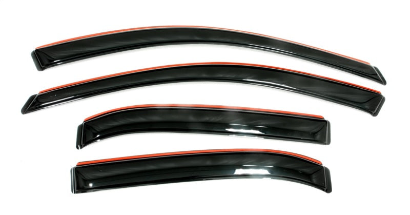 AVS Wind Deflectors AVS 16-18 Buick Envision Ventvisor In-Channel Front & Rear Window Deflectors 4pc - Smoke