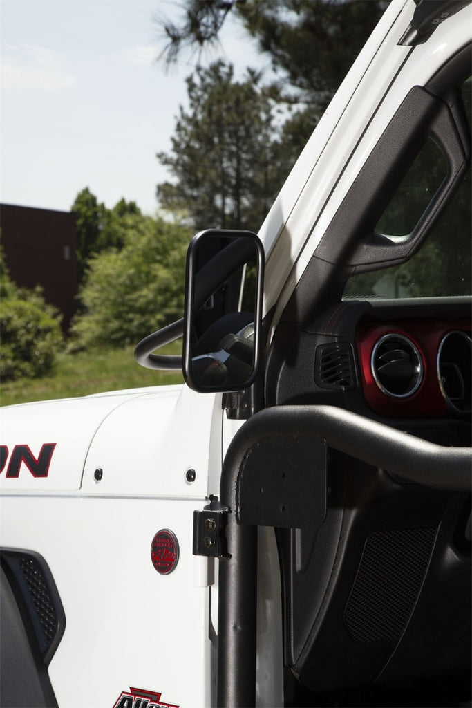 Rugged Ridge Exterior Trim Rugged Ridge 18-20 Jeep Wrangler JL/JT Rectangular Trail Mirror