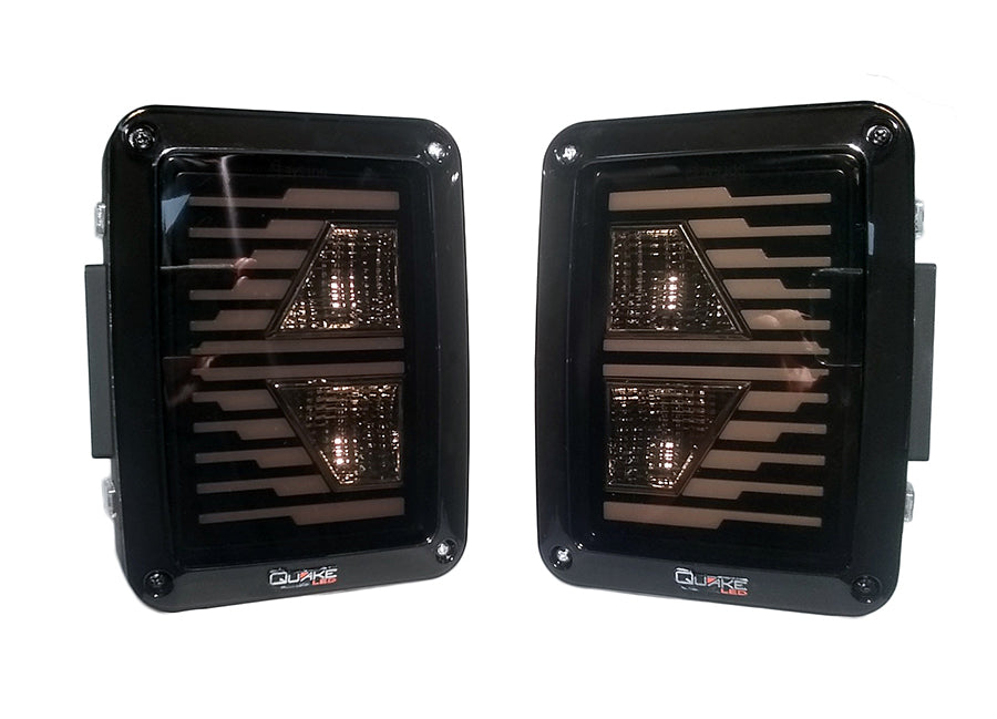 Quake LED Tail Light Jeep JK Retro LED Tail Lights - QTE941