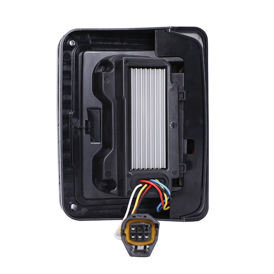 Quake LED Tail Light Jeep JK White Out LED Tail Lights - QTE943