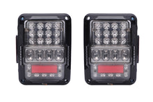 Load image into Gallery viewer, Quake LED Tail Light Jeep JK White Out LED Tail Lights - QTE943