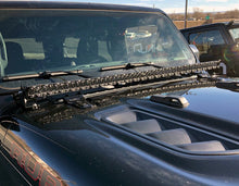 Load image into Gallery viewer, Quake LED Light Bar Jeep Wrangler JL/Gladiator 52 Inch Single Straight Light Bar Cowl Mount - QBJ944