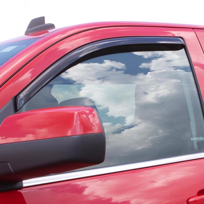 AVS Wind Deflectors AVS 99-16 Ford F-250 Standard Cab Ventvisor In-Channel Window Deflectors 2pc - Smoke