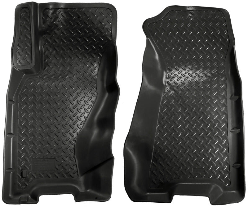 Husky Liners Floor Mats - Rubber Husky Liners 99-04 Grand Cherokee (4DR) Classic Style Black Floor Liners