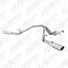 Load image into Gallery viewer, MBRP Catback MBRP 2007-2008 Chev/GMC 1500 (Next Gen.) CC EC (excl. 8 bed) 4.8/5.3L/6.0L Cat Back Dual Split