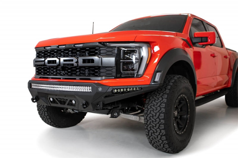 Addictive Desert Designs Bumpers - Steel Addictive Desert Designs 2021+ Ford Raptor Stealth Fighter Front Bumper