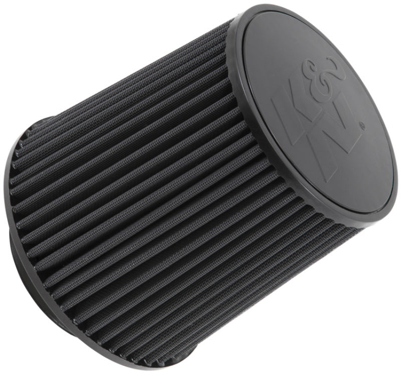 K&N Engineering Air Filters - Universal Fit K&N Universal Rubber Filter-Round Tapered 4.5in Flange ID x 8in Base OD x 6.625in Top OD x 8in H
