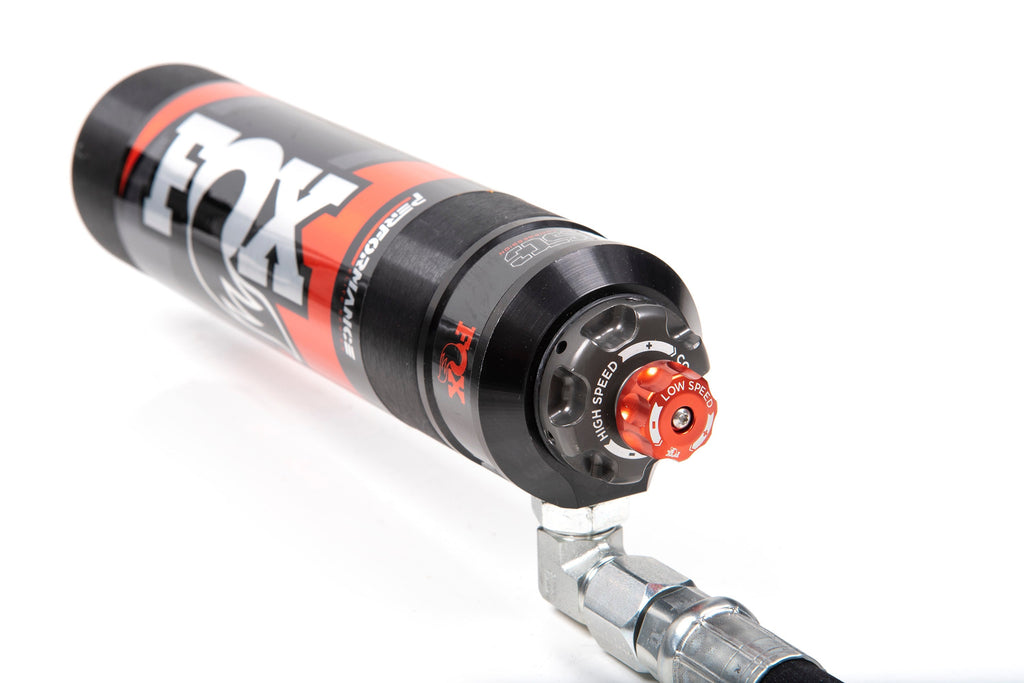 No Brand Available Shocks & Coilovers FOX 2.5 Coil-Over Shocks w/ DSC Reservoir Adjuster | 4 Inch Lift | Performance Elite Series | Ford F150 (15-20) 4WD