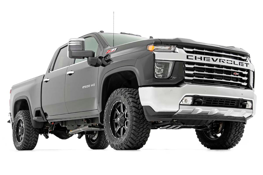 Rough Country Lift Kits 3.0 Inch GM Bolt-On Suspension Lift Kit w/ Vertex For 2020 2500HD 2WD/4WD Rough Country - 95850