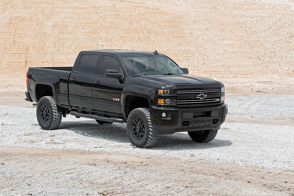 Rough Country Lift Kits 3.5 Inch Suspension Lift Kit w/Vertex Shocks 11-19 2500/3500HD Rough Country - 95950